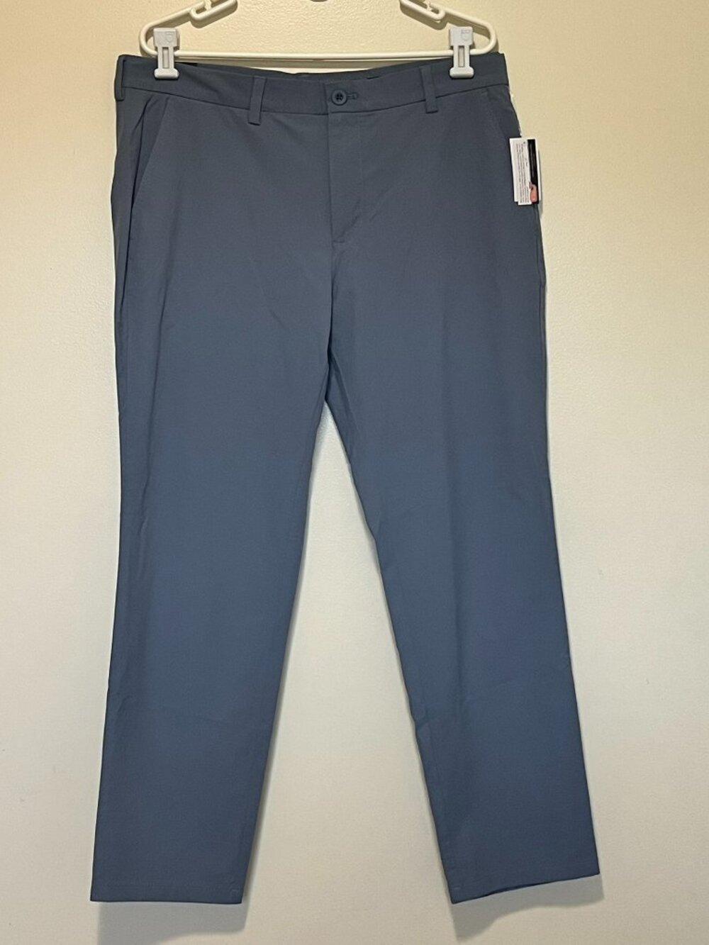 Vineyard Vines Golf Pants Performance Breaker 36 x 30 Nylon Spandex Blue Mirage